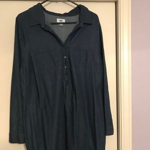 Old Navy Denim Shirt Dress